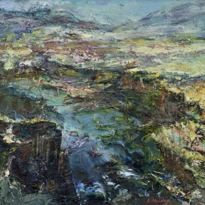 Wild Bogland by Liam Holden: Irish Art by Greenlane Gallery Dingle