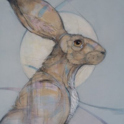 Hare Moon by Sylvia Parkinson Brown: Irish Art by Greenlane Gallery Dingle