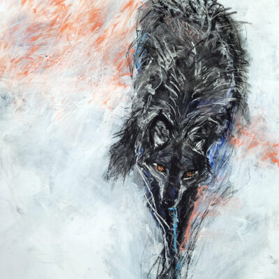 Season of the wolf by Margo Banks: Irish Art by Greenlane Gallery Dingle