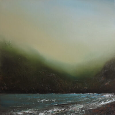 Cloudy Sky over the bay by Dominika Piekarska: Irish Art by Greenlane Gallery Dingle