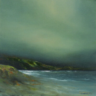 Emerald Sky over the inlet by Dominika Piekarska: Irish Art by Greenlane Gallery Dingle