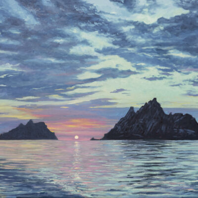 The Skellig Series -Even Song by Lee Tiller: Irish Art by Greenlane Gallery Dingle