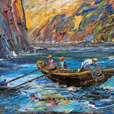 Níl Faic Inti Cuas by Liam O’Neill: Irish Art by Greenlane Gallery Dingle